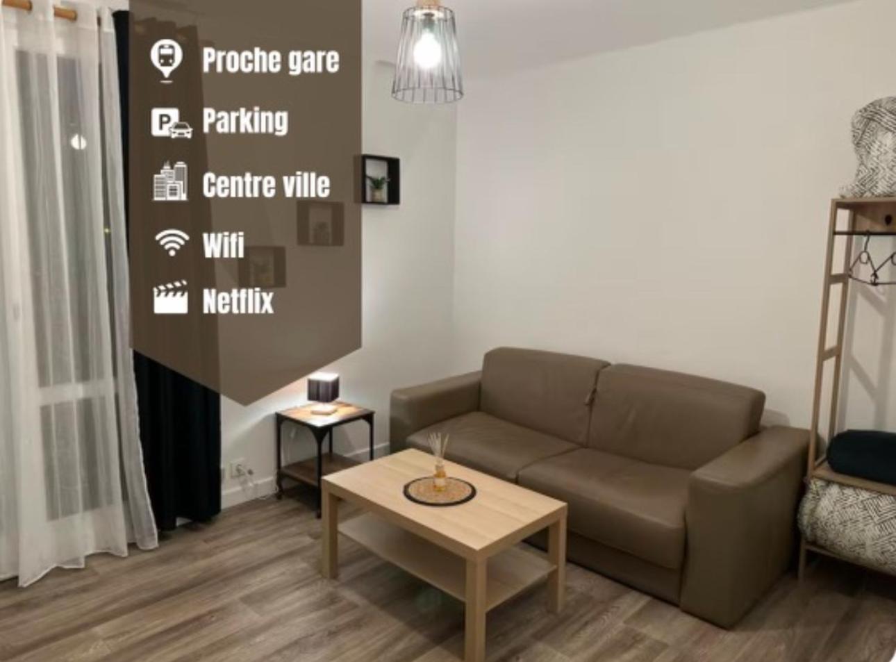 Studio Meuble Florella Proximite Gare-Wifi Daire Tonneins Dış mekan fotoğraf